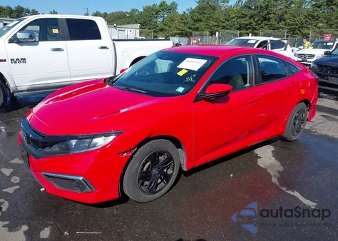 2020 Honda Civic Lx z USA, uszkodzony, nr VIN 2HGFC2F68LH569074